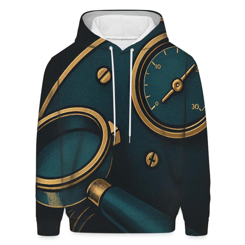 Espresso Arc Mechanics pullover hoodies