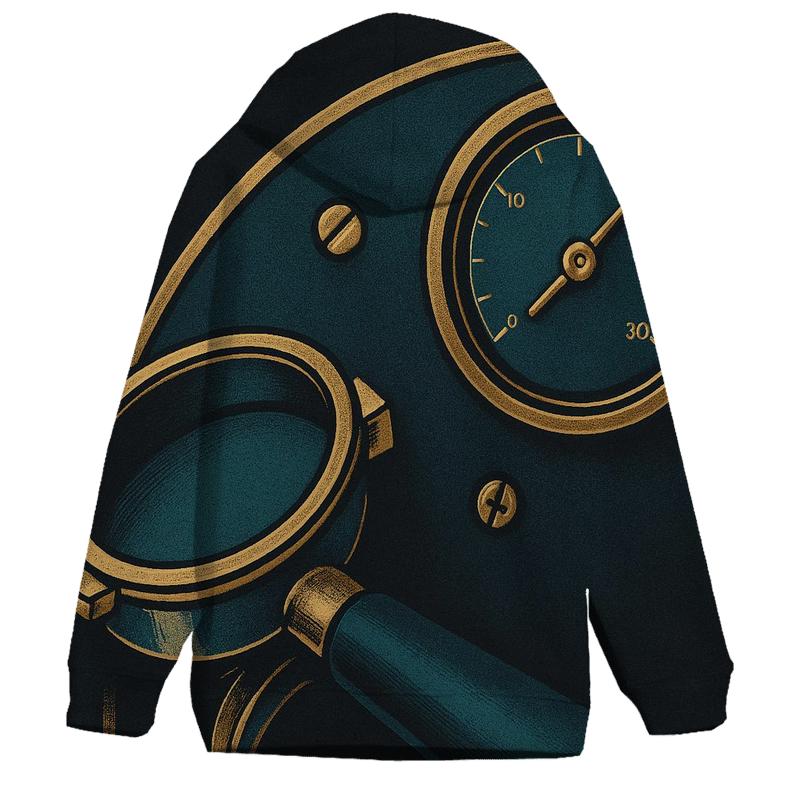 Espresso Arc Mechanics pullover hoodies