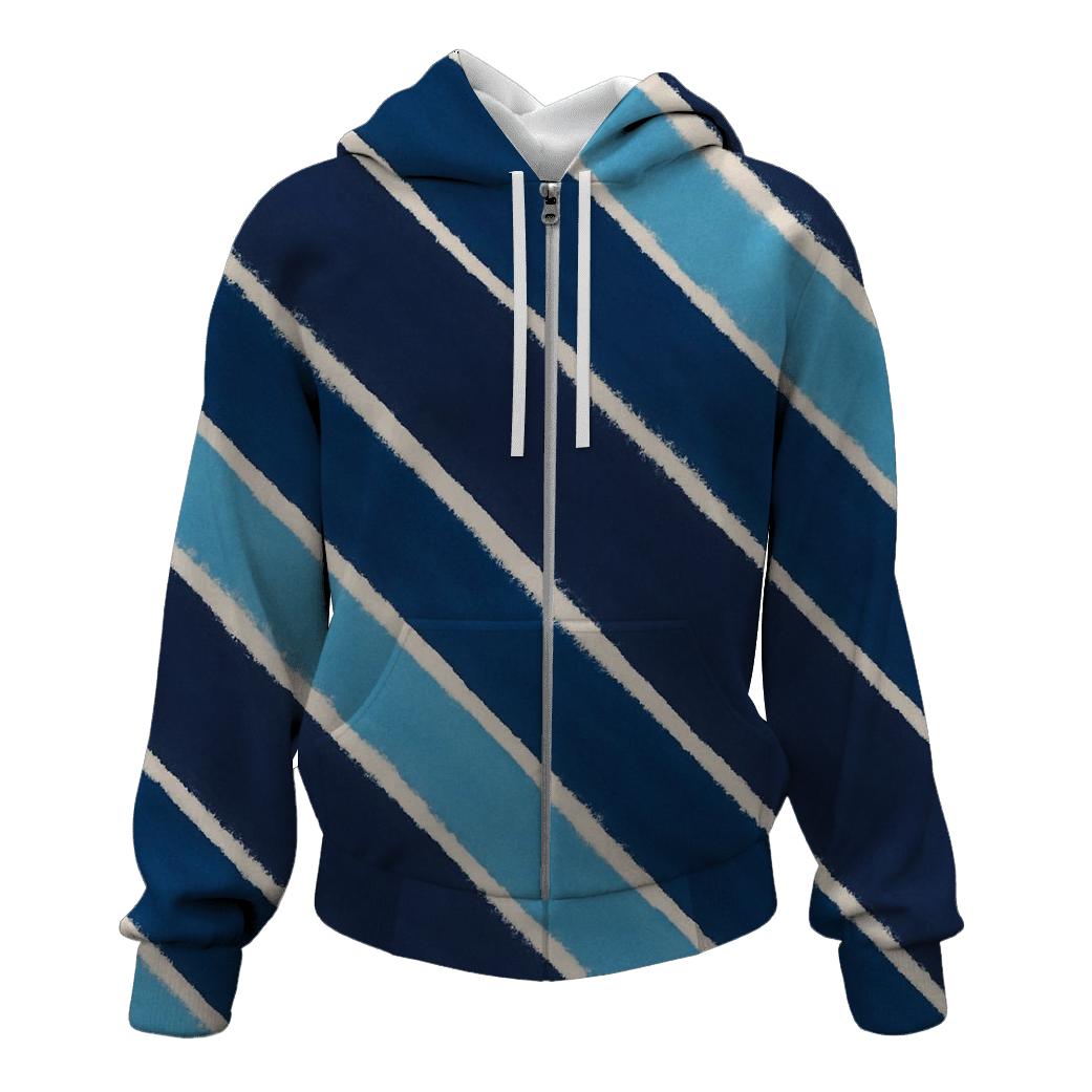 Indigo Arashi Starwind Diagonals designer hoodies