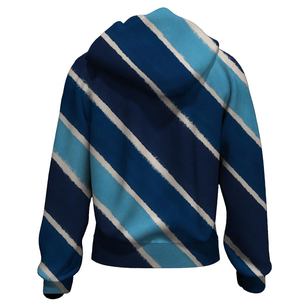 Indigo Arashi Starwind Diagonals designer hoodies