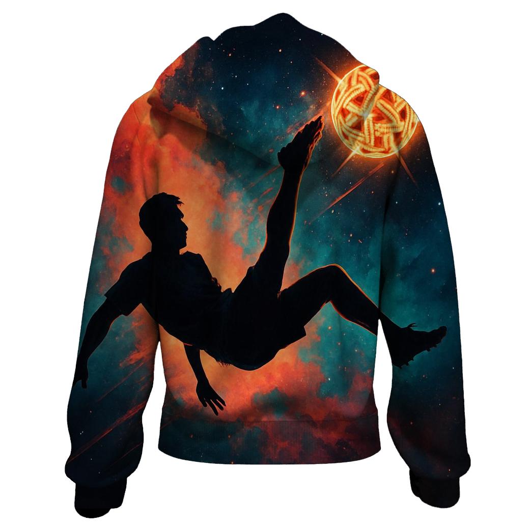 Sepak Takraw Nebula Kick designer hoodies