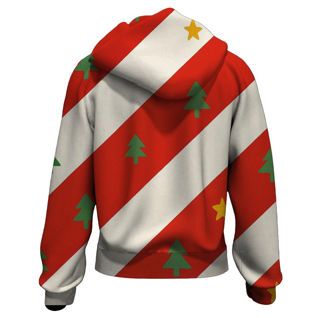 Candy Cane Comet Stripes hoodies fashion