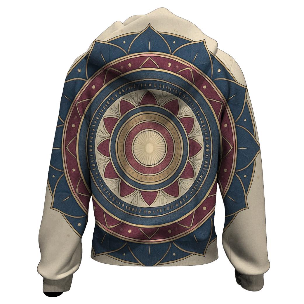 Wheel Of Gentle Time pullover hoodies