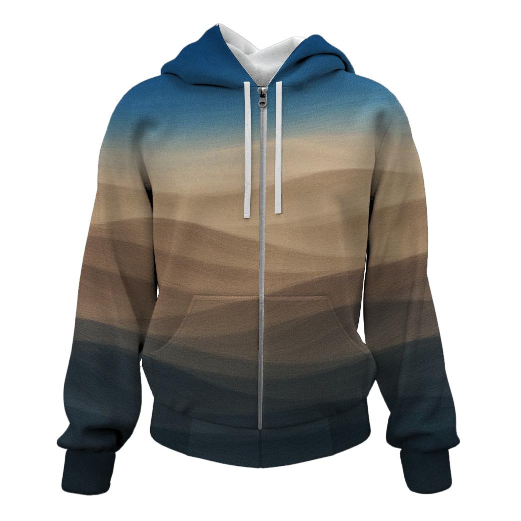 Cobalt Sandstorm Haze premium hoodies