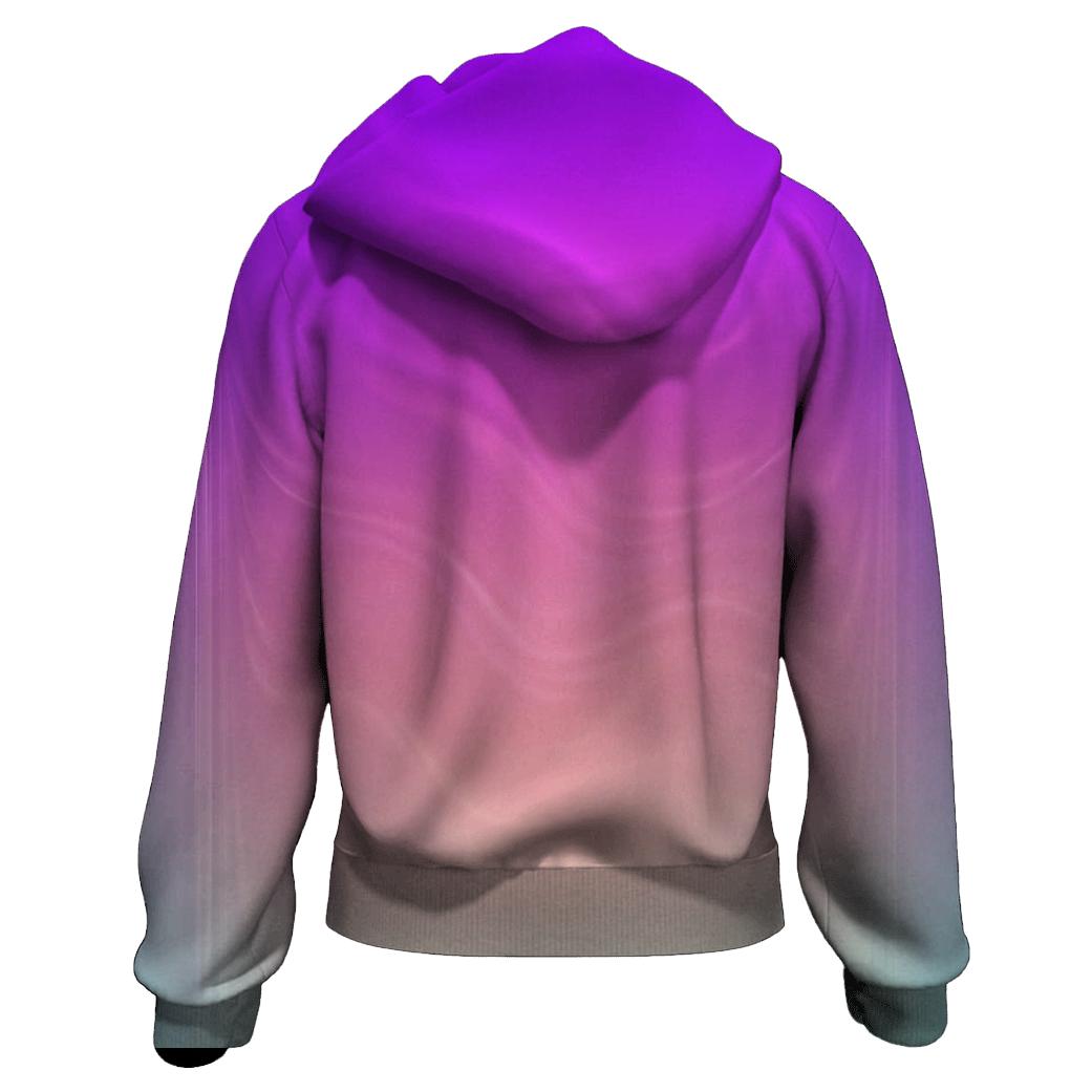 Ultraviolet Tideglass Fade premium hoodies