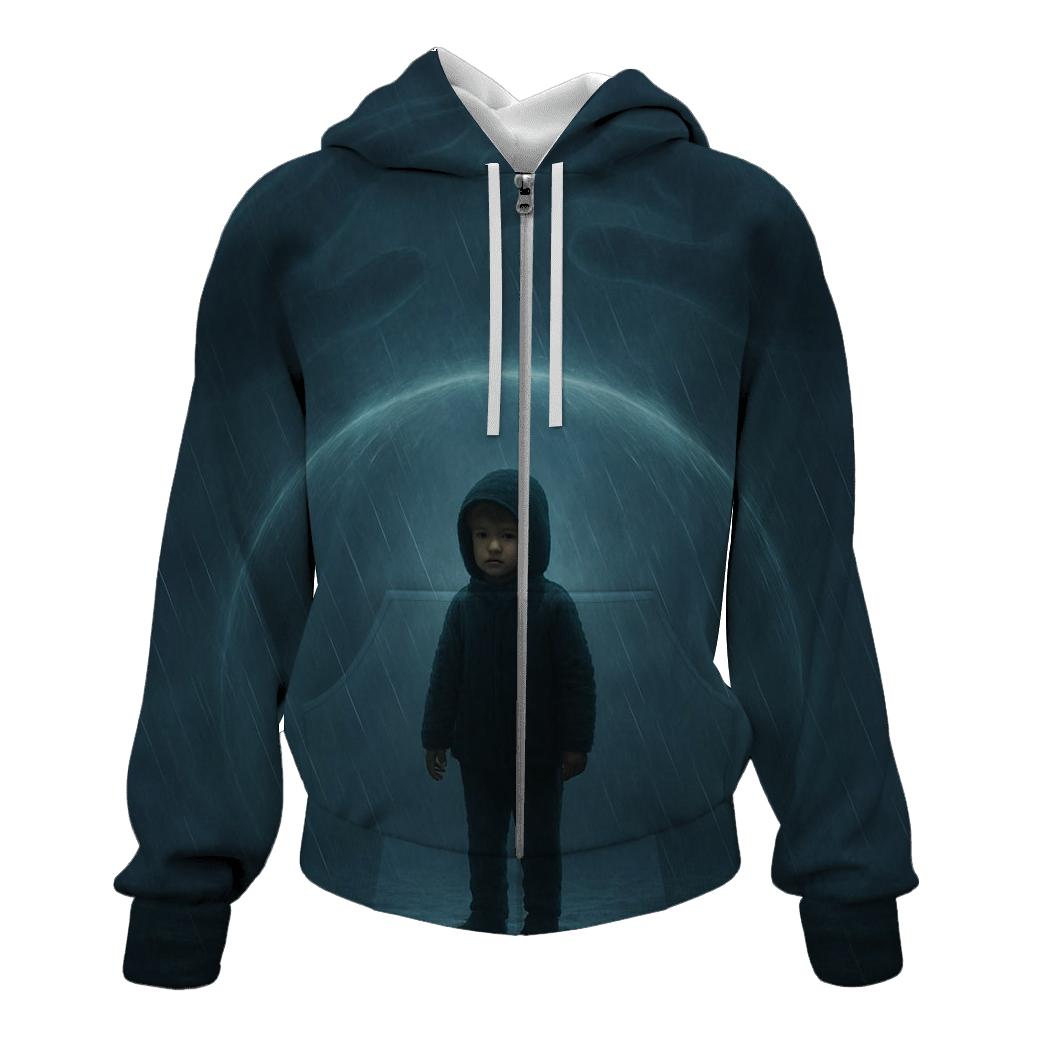 The Invisible Shelter: Her Love Across Every Storm hoodie designs