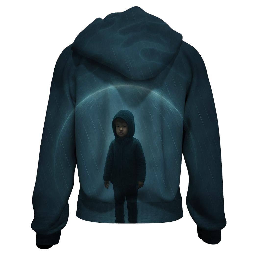 The Invisible Shelter: Her Love Across Every Storm hoodie designs