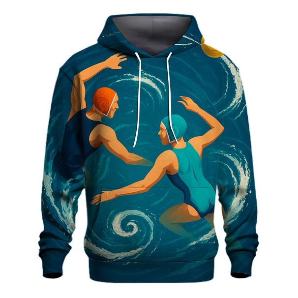 Orbiting Water Polo Clash heavyweight hoodies