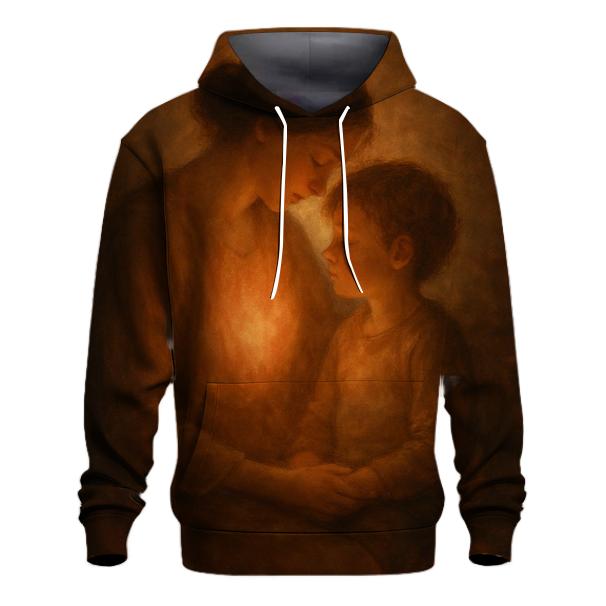 The Hearth Within: A Mothers Love That Keeps Us Warm zip-up hoodies