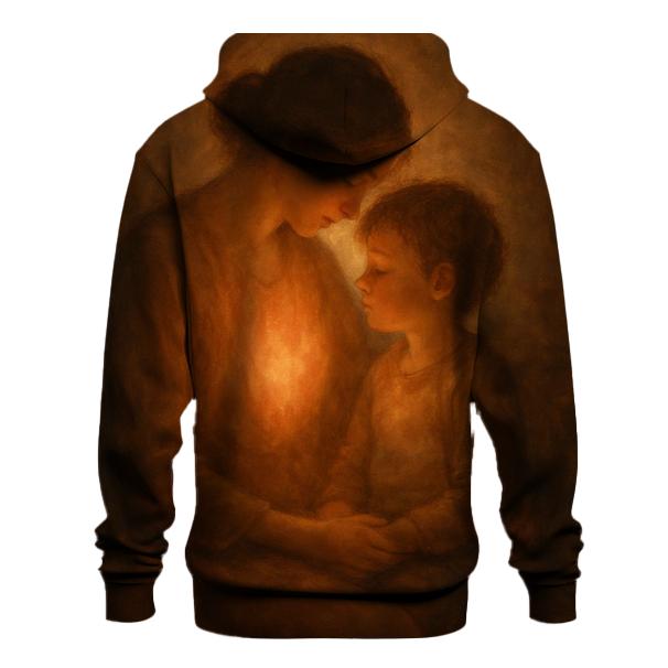The Hearth Within: A Mothers Love That Keeps Us Warm zip-up hoodies