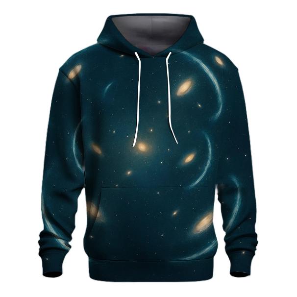 Gravitational Lens Arc Constellation hoodie designs