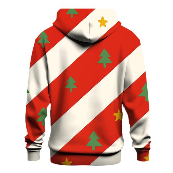 Candy Cane Comet Stripes hoodie designs