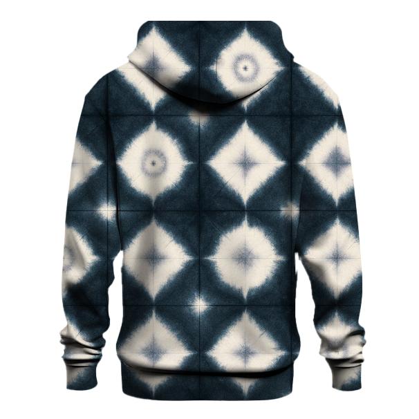 Itajime Eclipse Grid Bloom lightweight hoodies