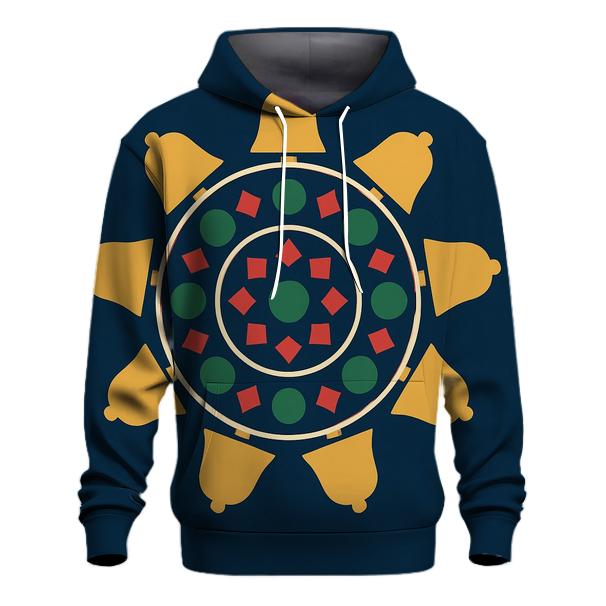 Ornament Mandala Polar Bells custom hoodies