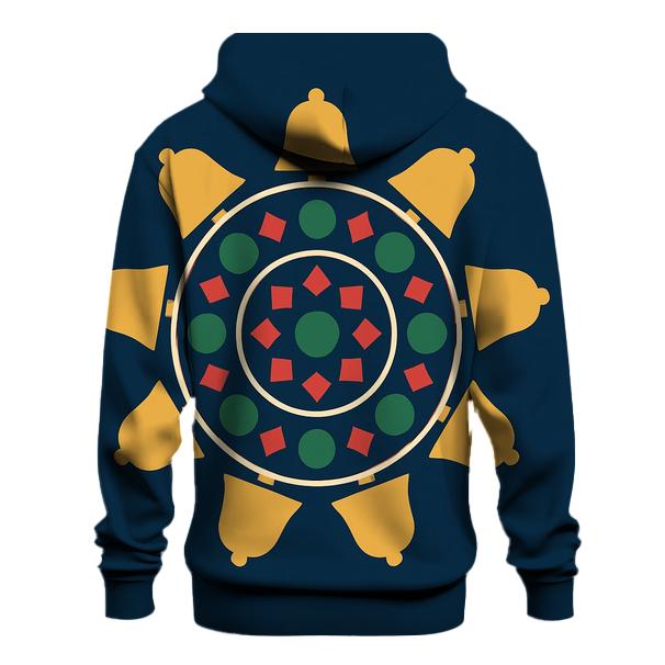 Ornament Mandala Polar Bells custom hoodies
