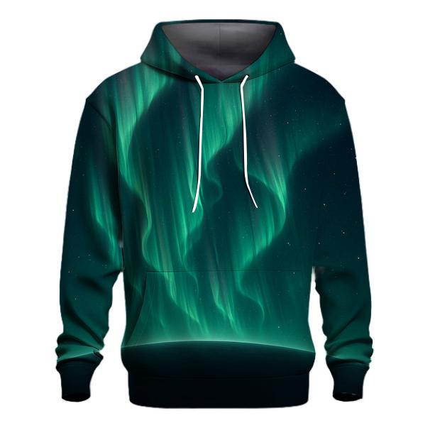 Aurora Curtain Over Planet Limb hoodie trends