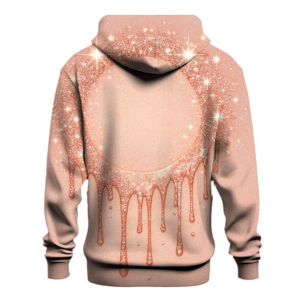 Rose Gold Meteor Drip Halo hoodie styles