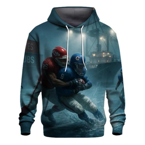 Ice Harbor Night Match Braves Versus Cubs printed hoodies