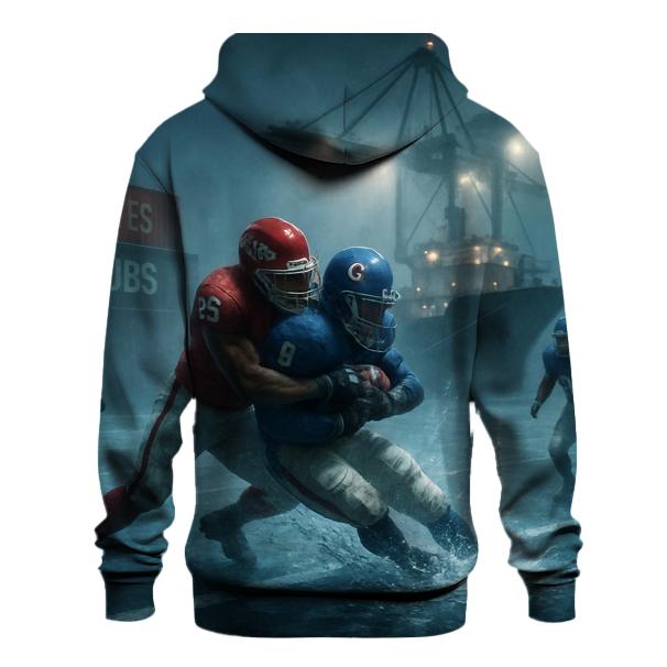 Ice Harbor Night Match Braves Versus Cubs printed hoodies