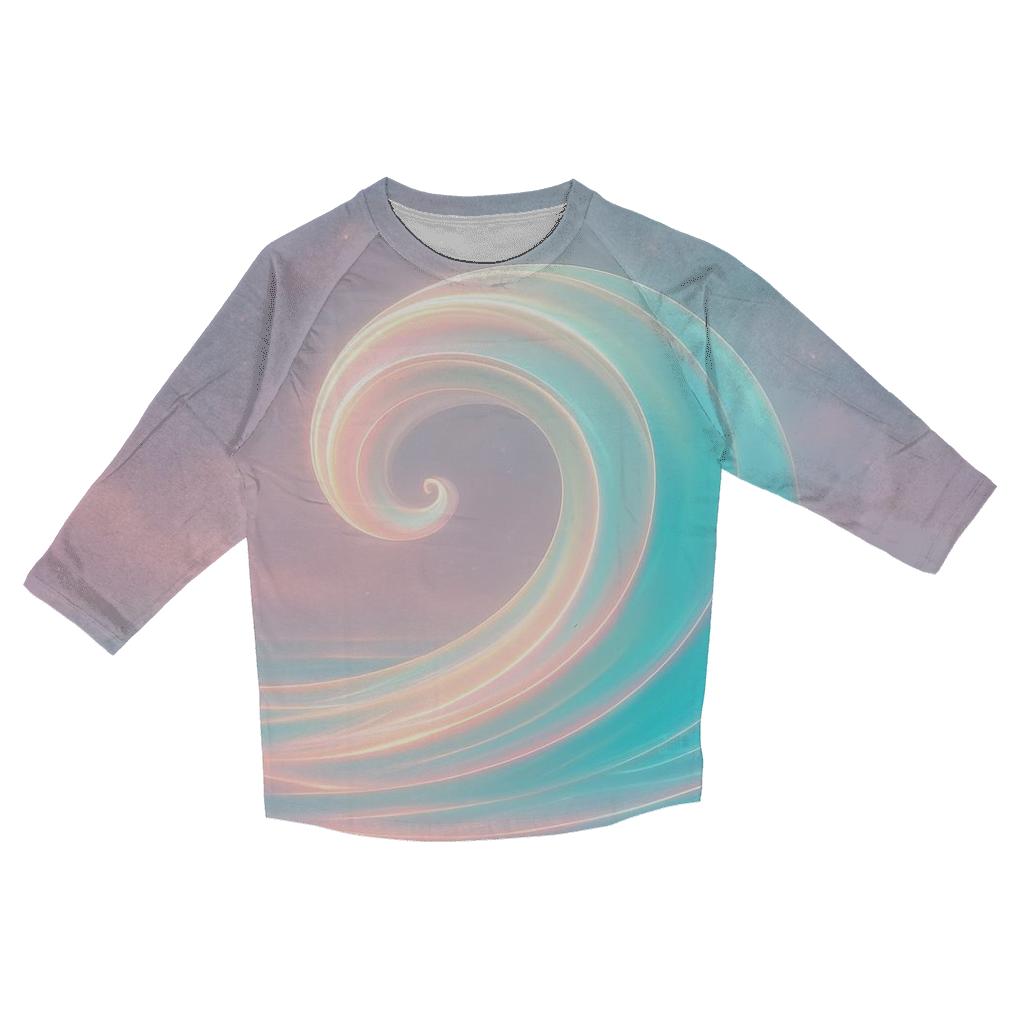 Prism Tide Dreamscape stylish quarter sleeve tops