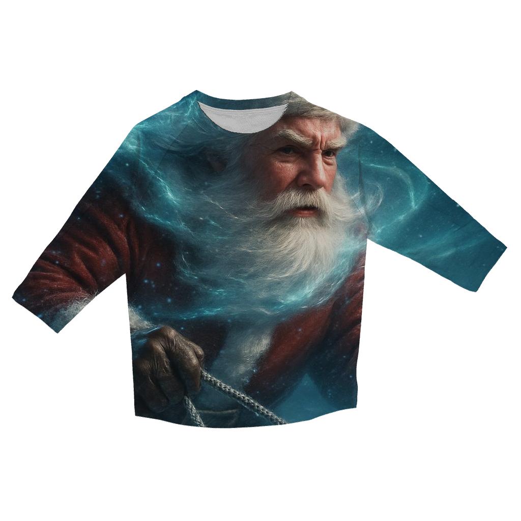 Aurora Sleigh Captain Santa designer 3/4 sleeve blouses