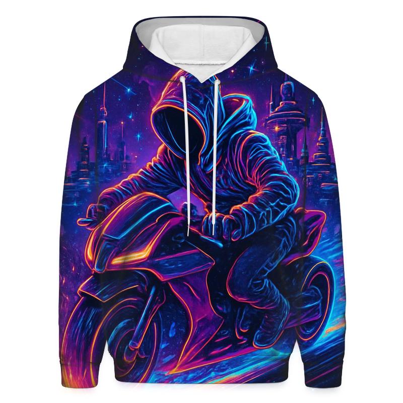 Neon Quasar Street Racer custom hoodies