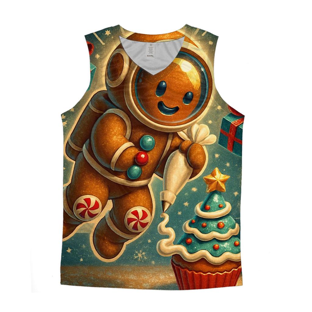 Gingerbread Astronaut Bake Off trendy fitted tank tops