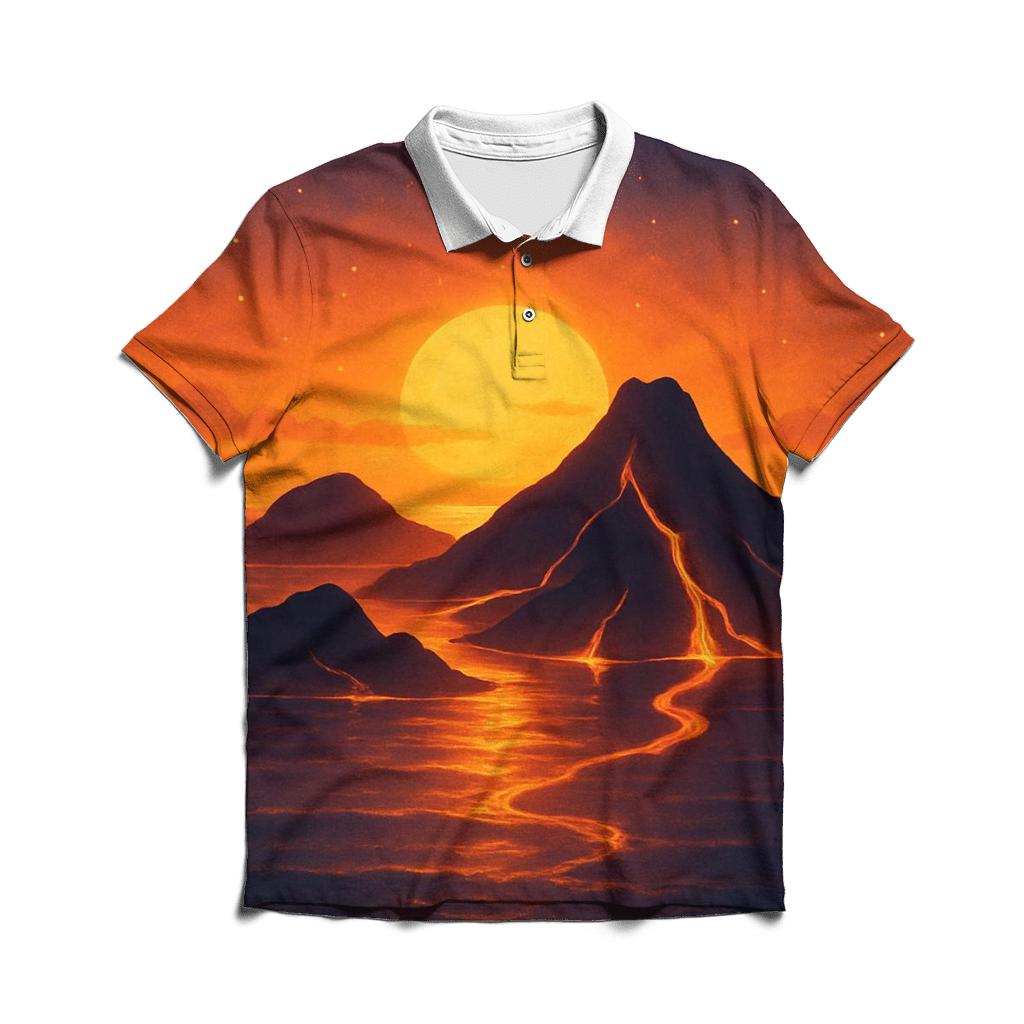 Ember Archipelago Drift custom polo shirts