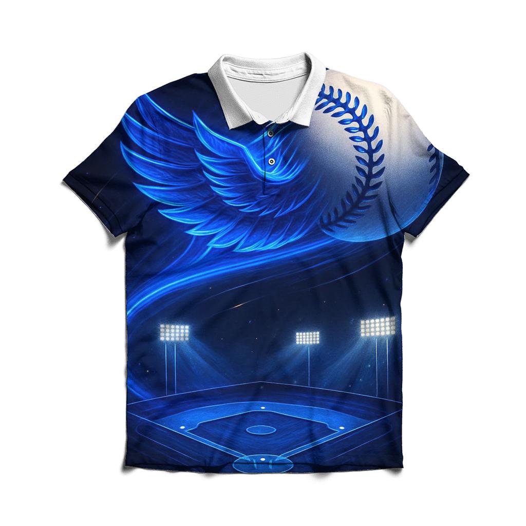 Meteor Curveball Blue Jays Finale premium cotton polo shirts