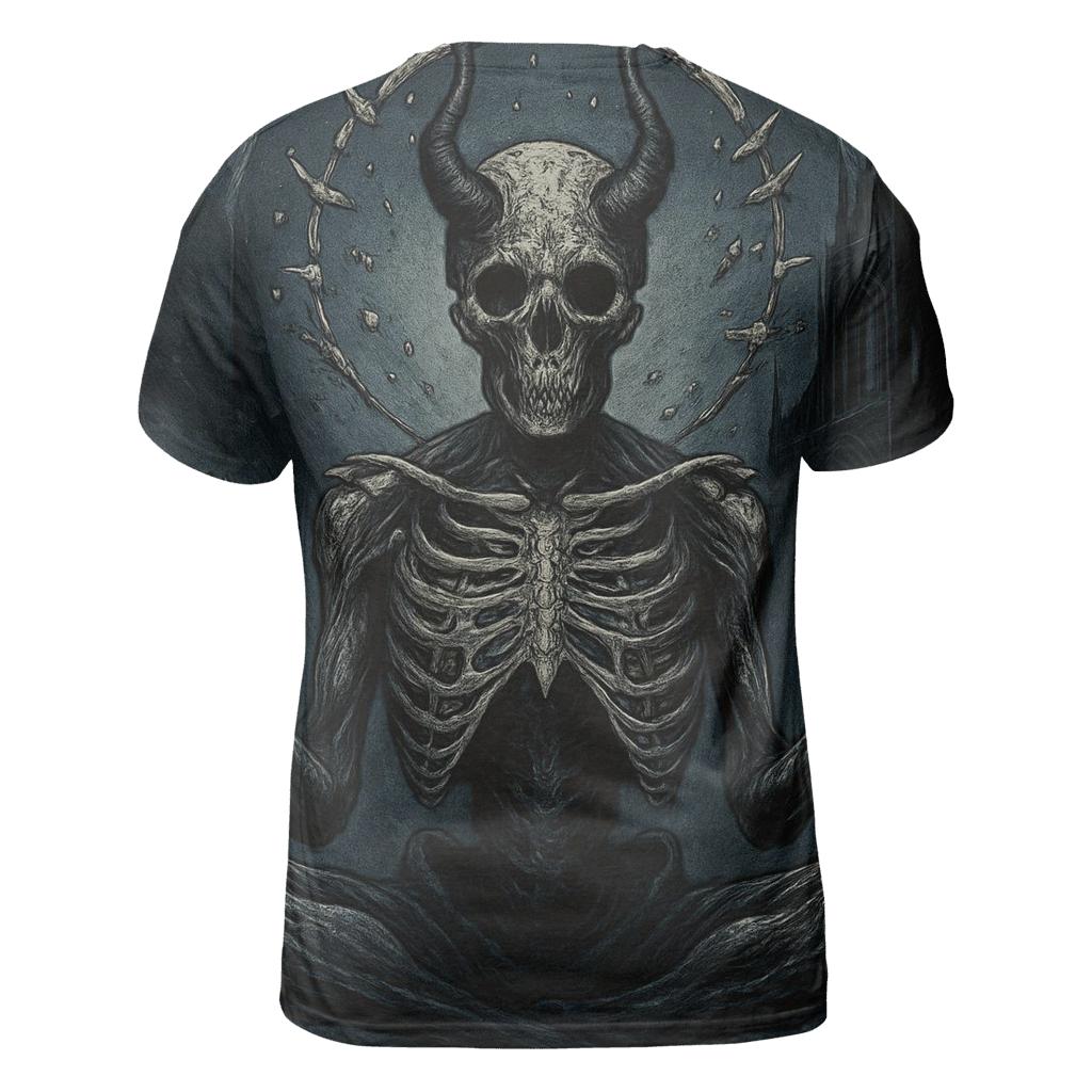 Moonlit Reliquary Of The Bone Oracle trendy printed shirt styles