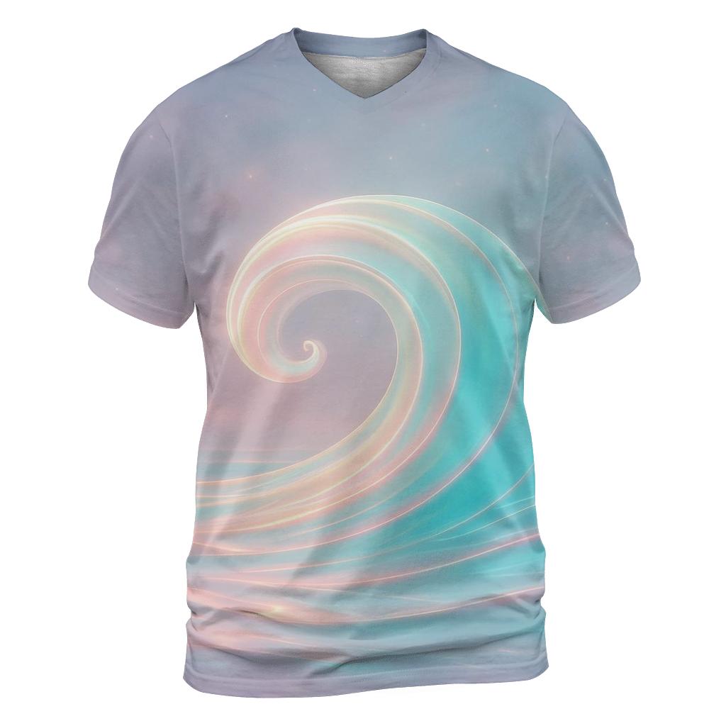 Prism Tide Dreamscape creative print fashion shirts