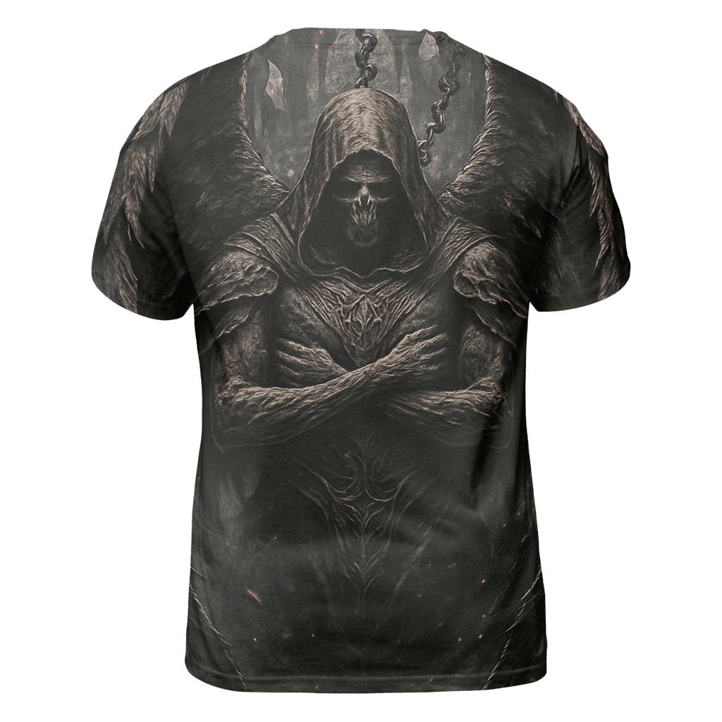 Cathedral Seraph Of Broken Chains artistic all-over print tops