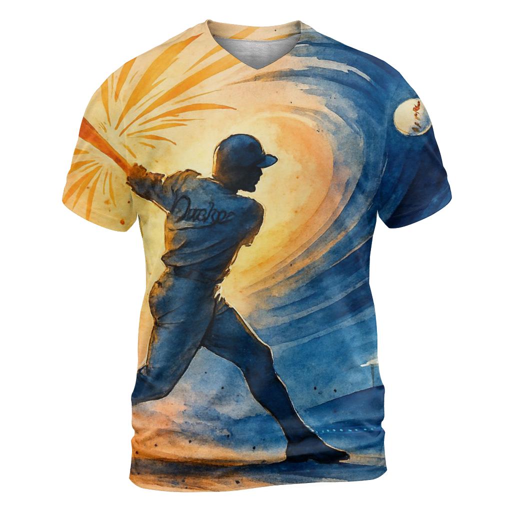 Sunset Splitter Through The Palm Wind trendy printed shirt styles