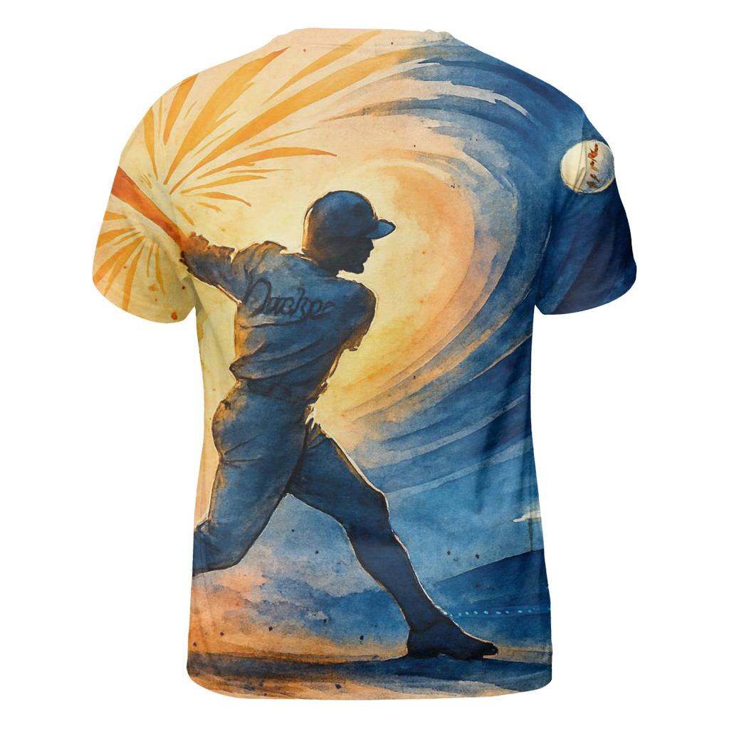 Sunset Splitter Through The Palm Wind trendy printed shirt styles