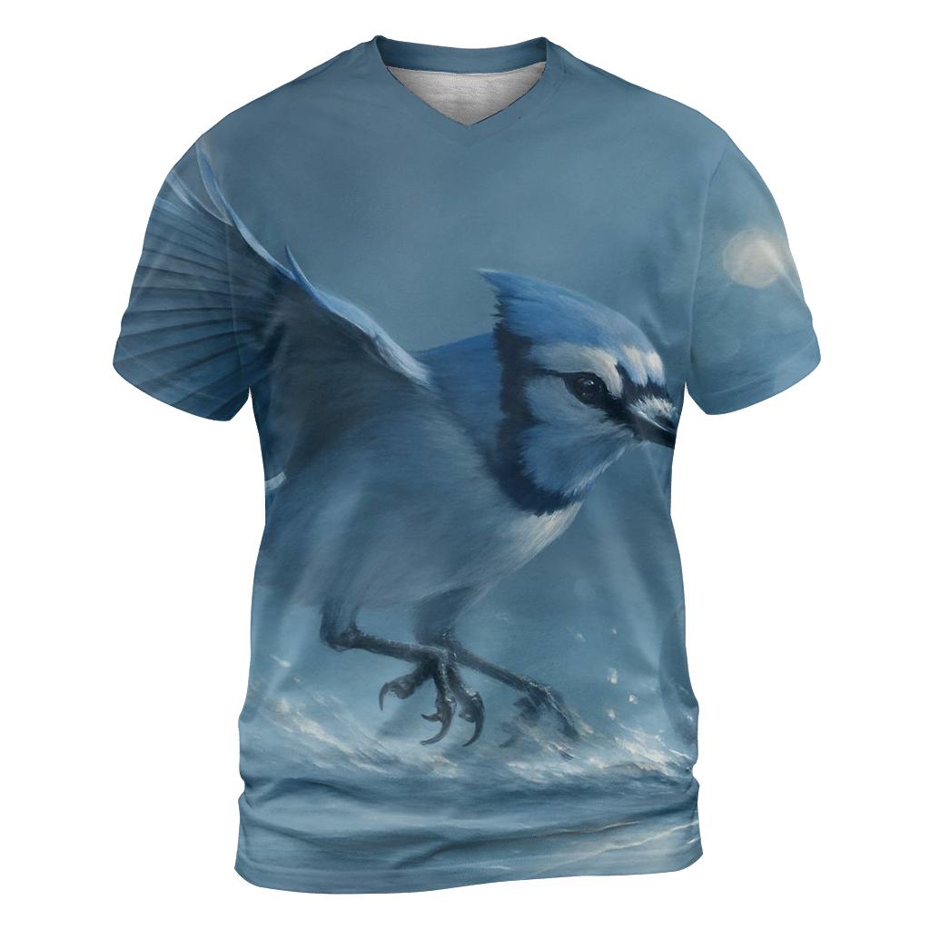 Shattered Ice Horizon Blue Jays Flight statement graphic shirts