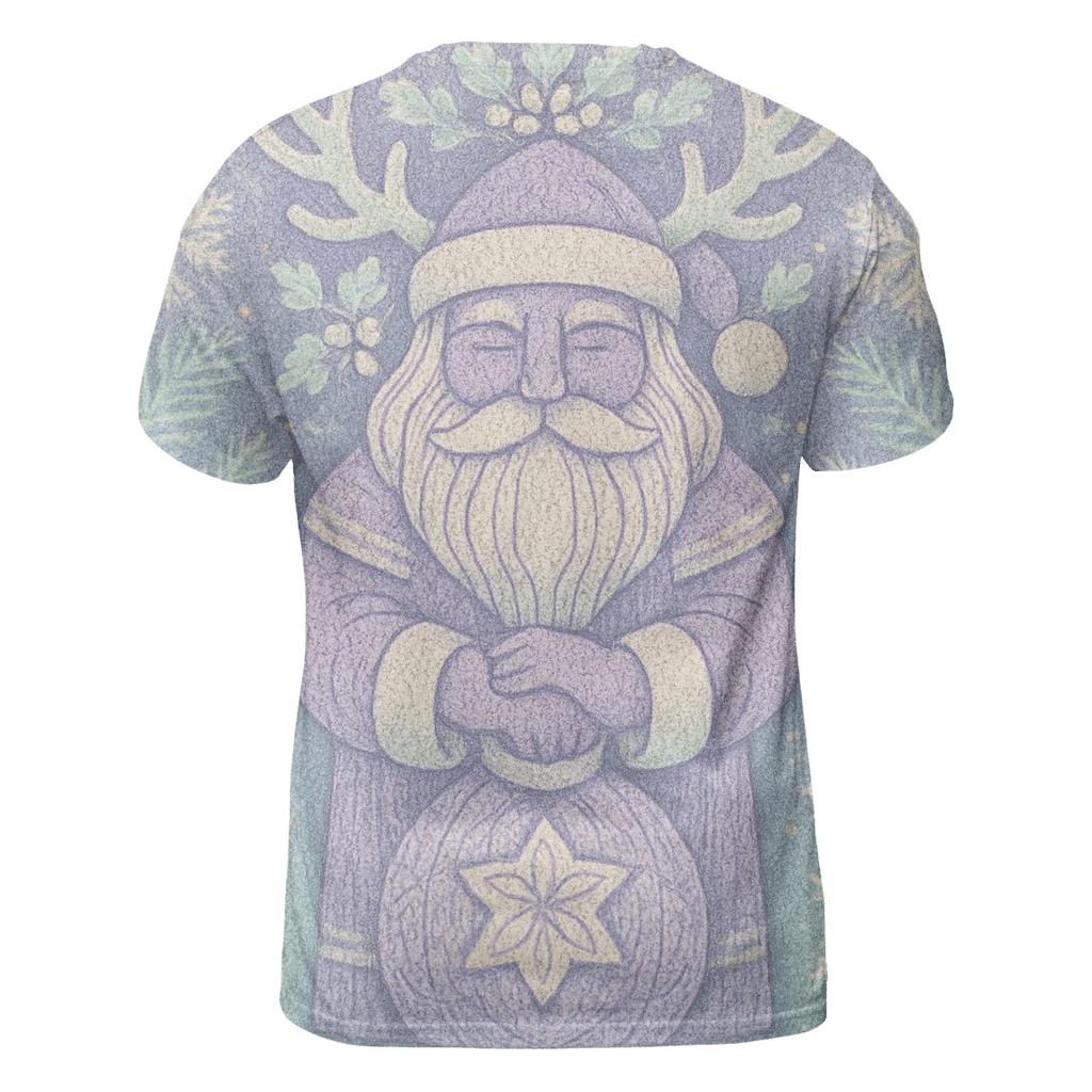 Knitted Frost Crown Santa Totem designer pattern shirts
