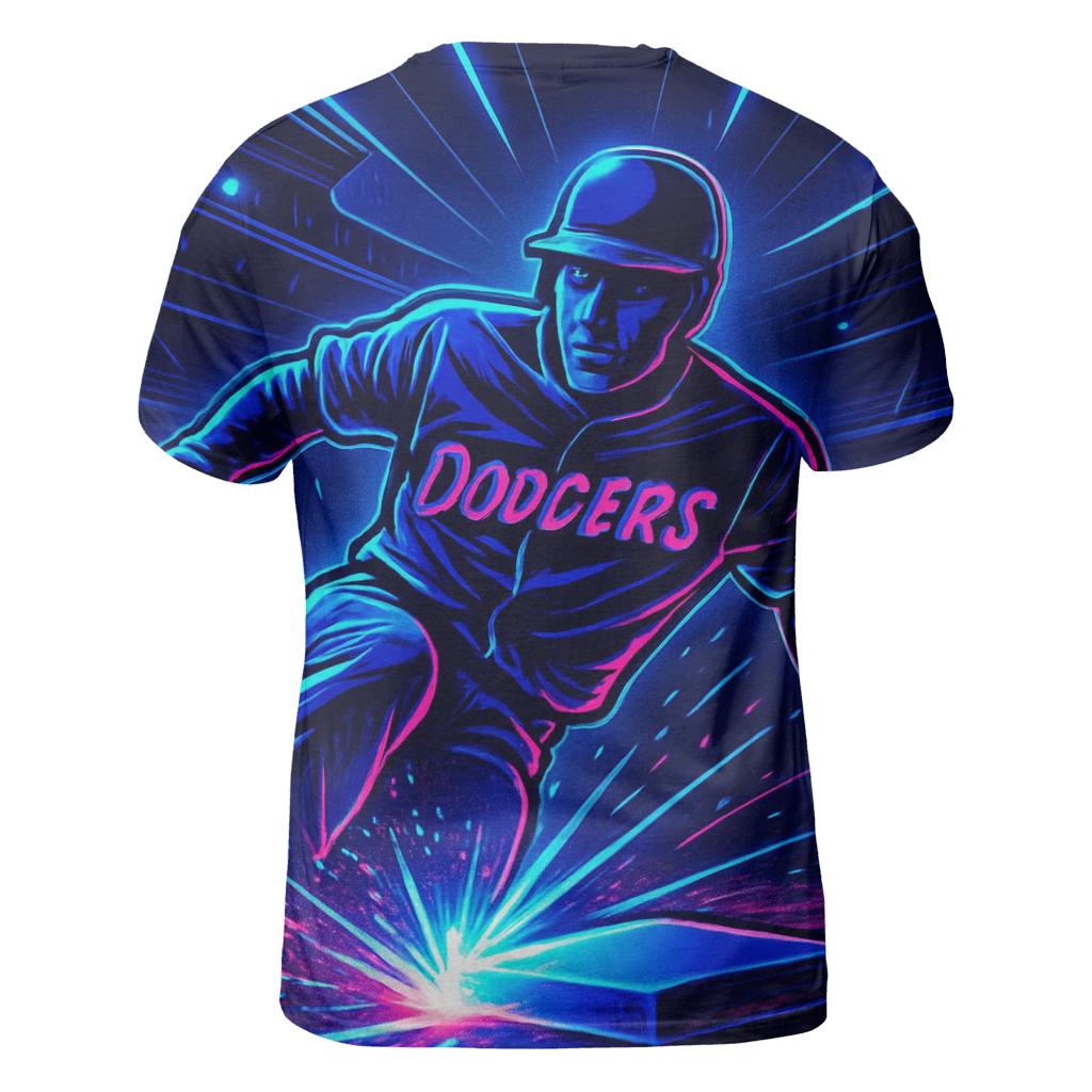 Neon Rally Night At Chavez Ravine trendy printed shirt styles