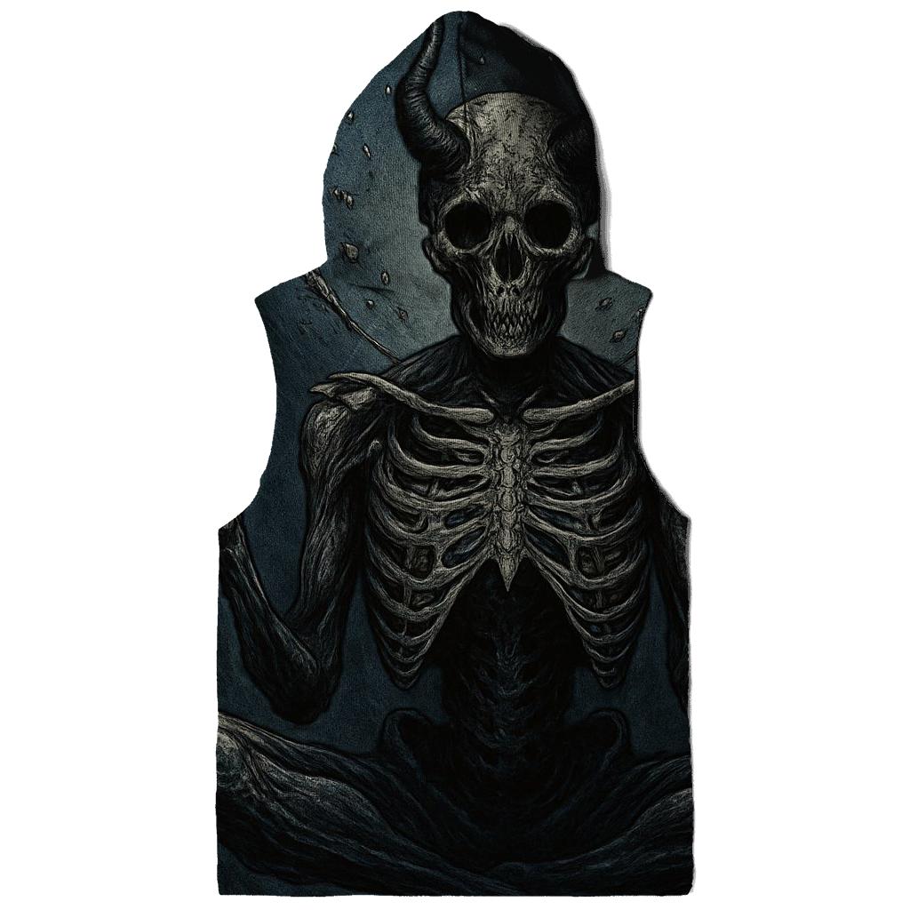 Moonlit Reliquary Of The Bone Oracle premium hoodies