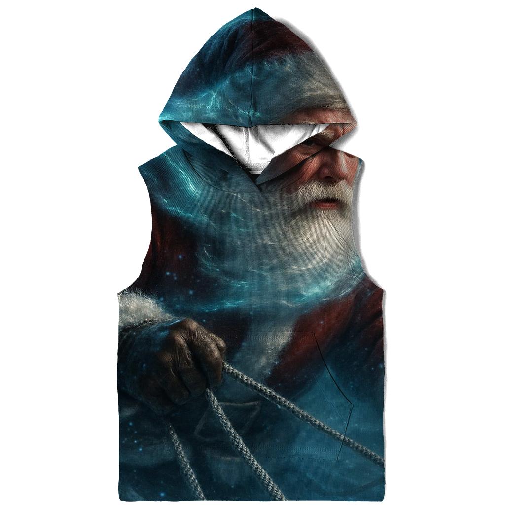 Aurora Sleigh Captain Santa heavyweight hoodies