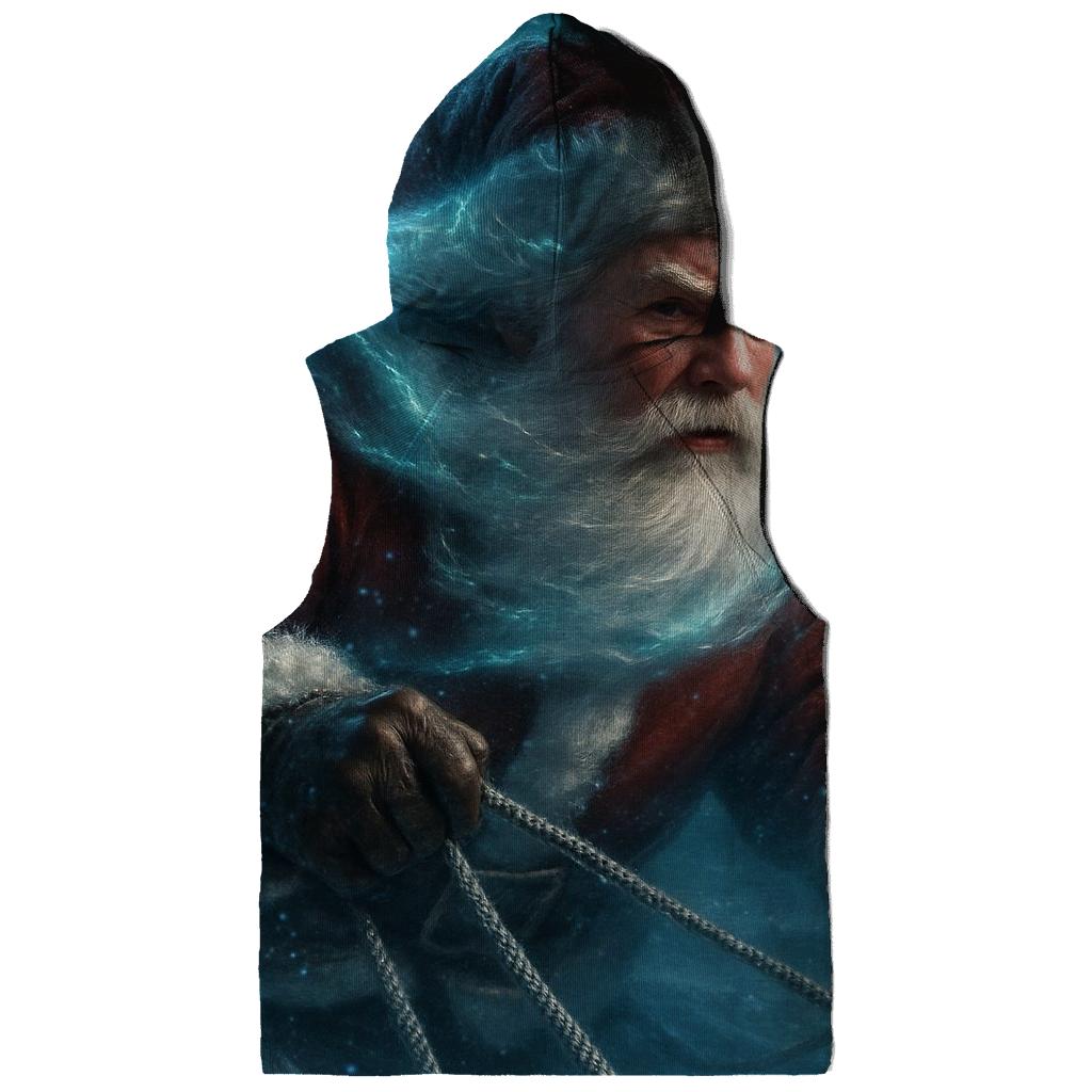 Aurora Sleigh Captain Santa heavyweight hoodies