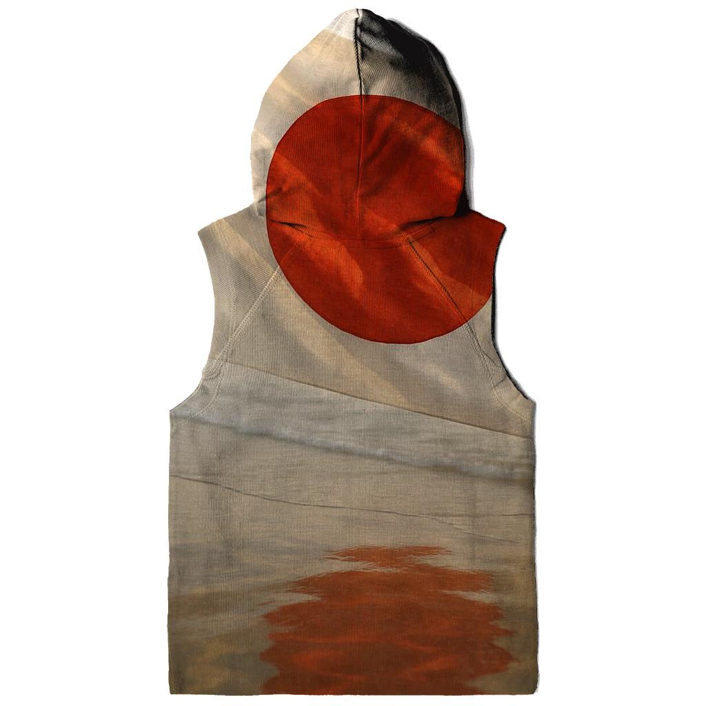 Japan Dawn Koi Fabric Horizon printed hoodies