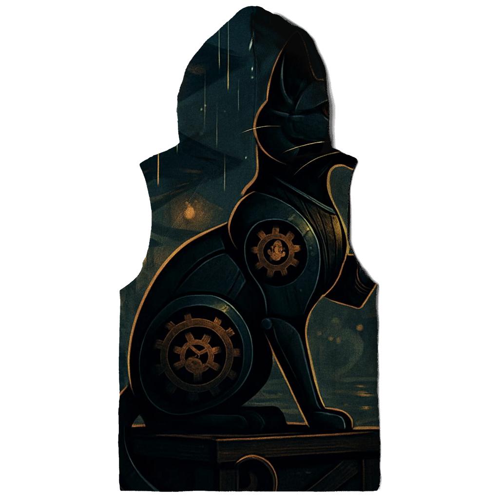 Clockwork Lantern Cat In The Rain Bazaar hoodie styles