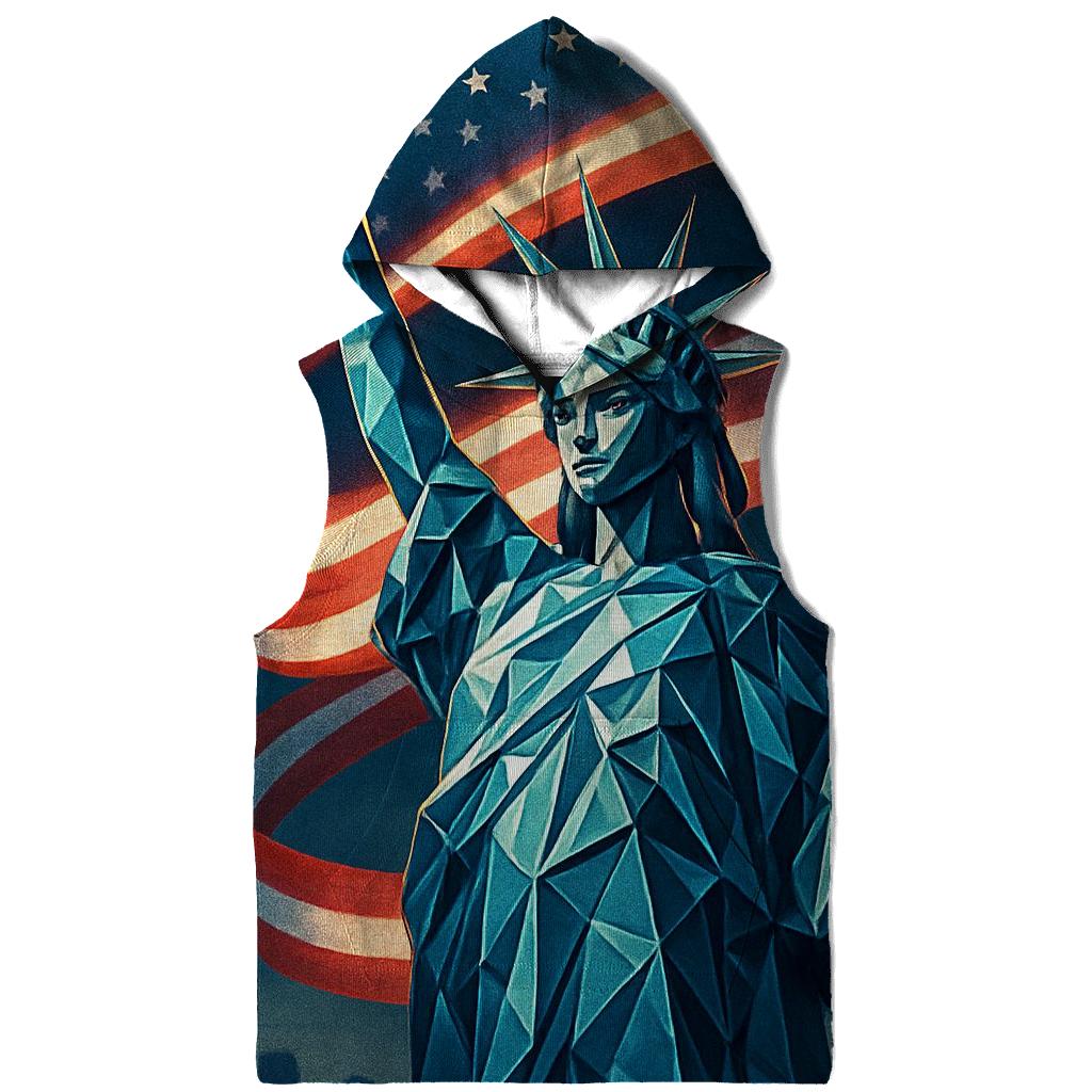 Liberty Prism Over Harbor Steel zip-up hoodies