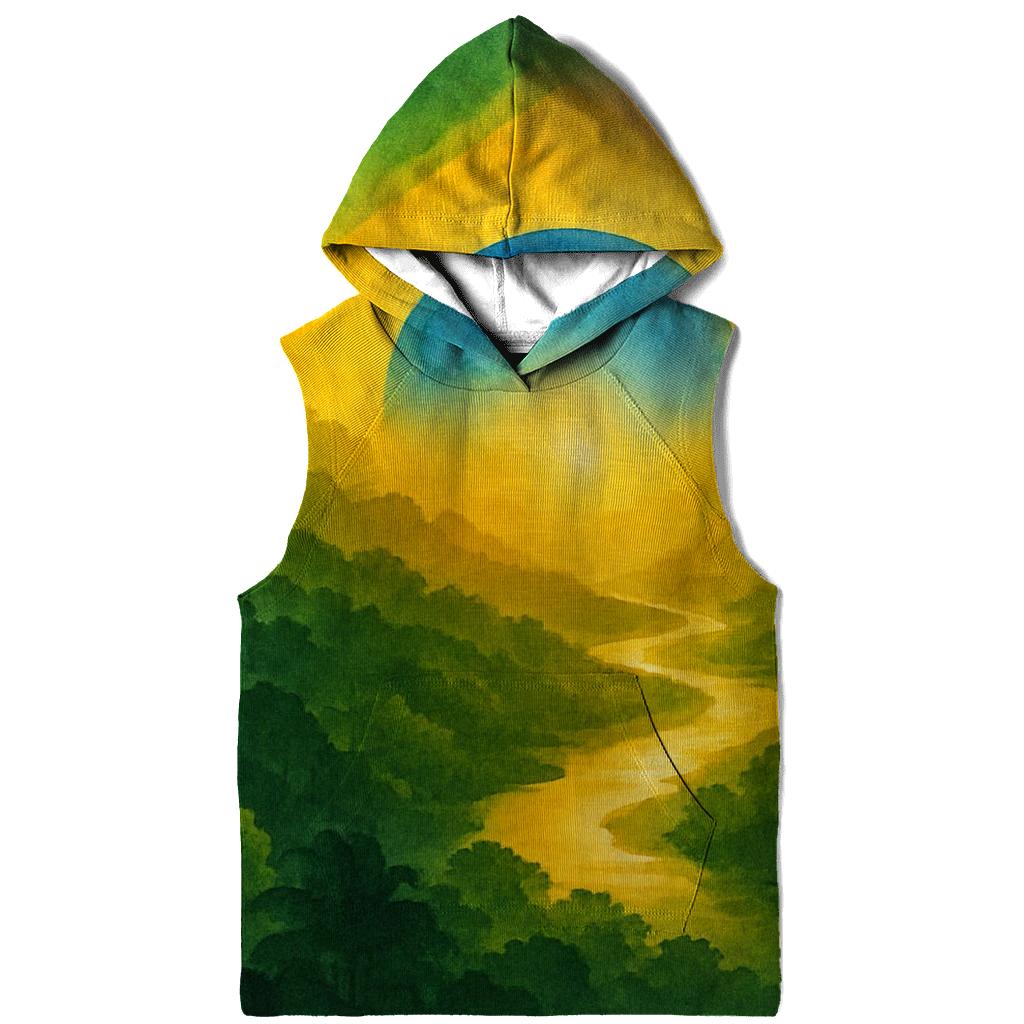 Brazil Neon Canopy Abstract River hoodie trends
