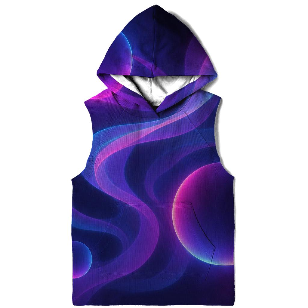 Neon Orbital Mist Labyrinth heavyweight hoodies