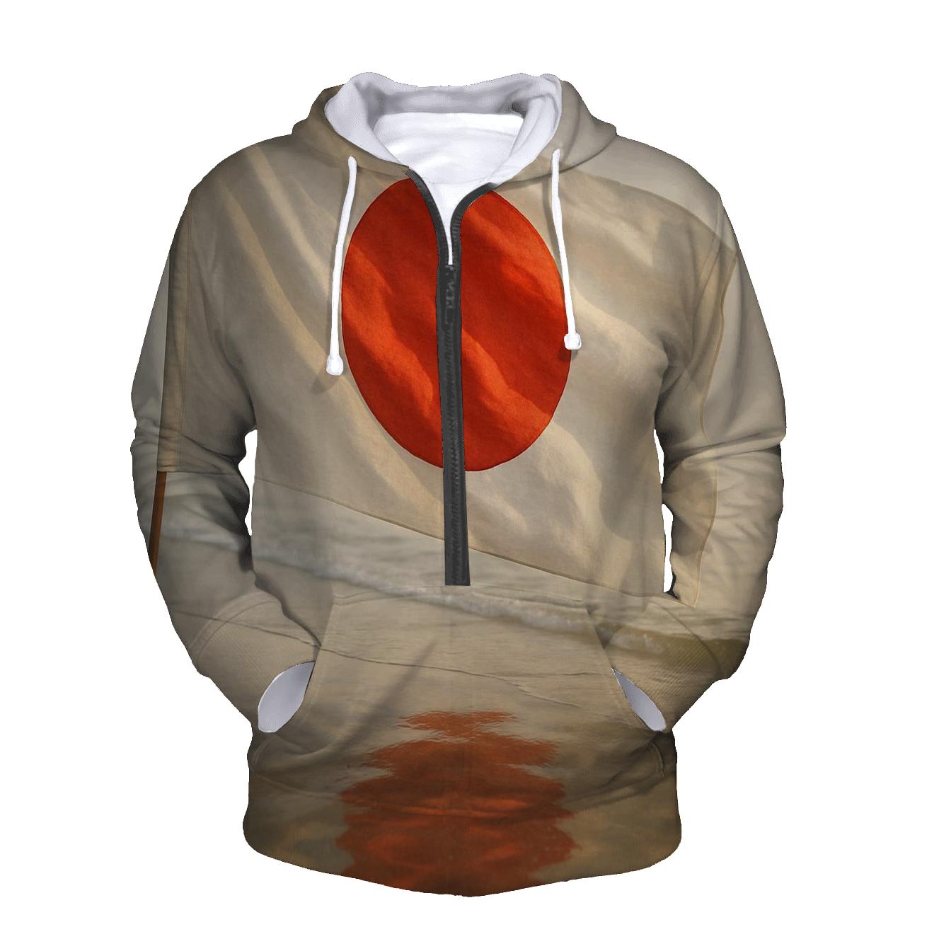 Japan Dawn Koi Fabric Horizon hoodie trends