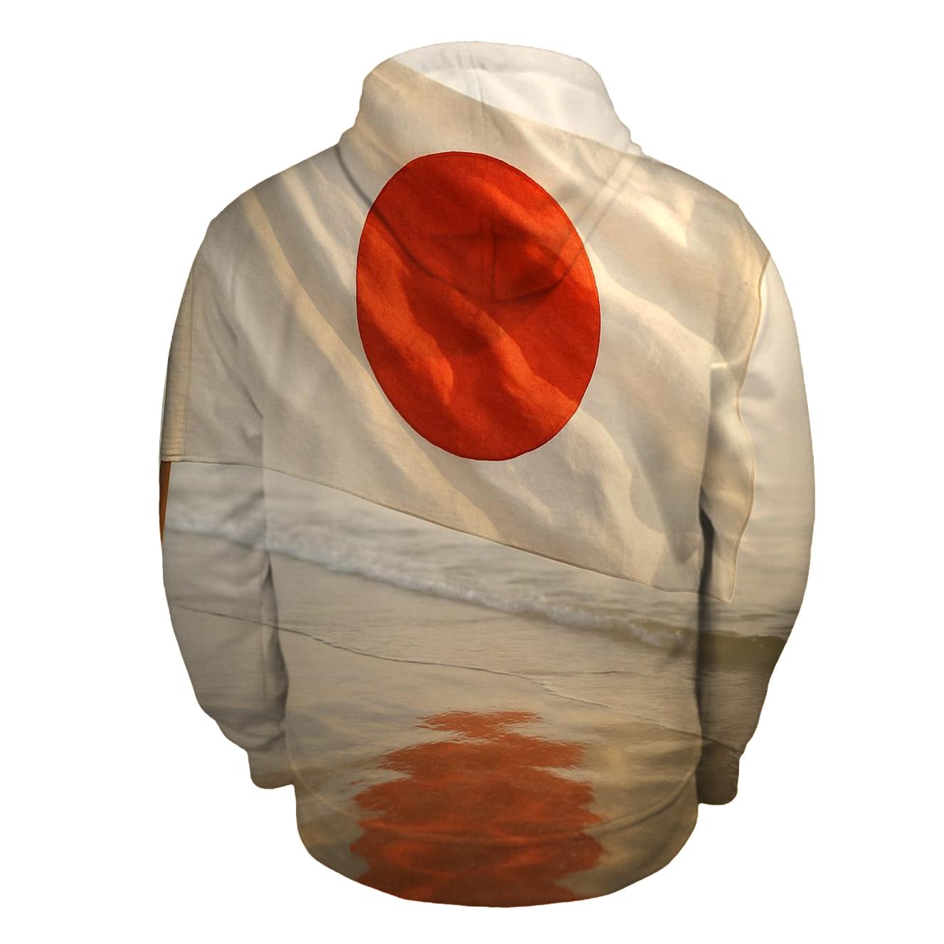 Japan Dawn Koi Fabric Horizon hoodie trends