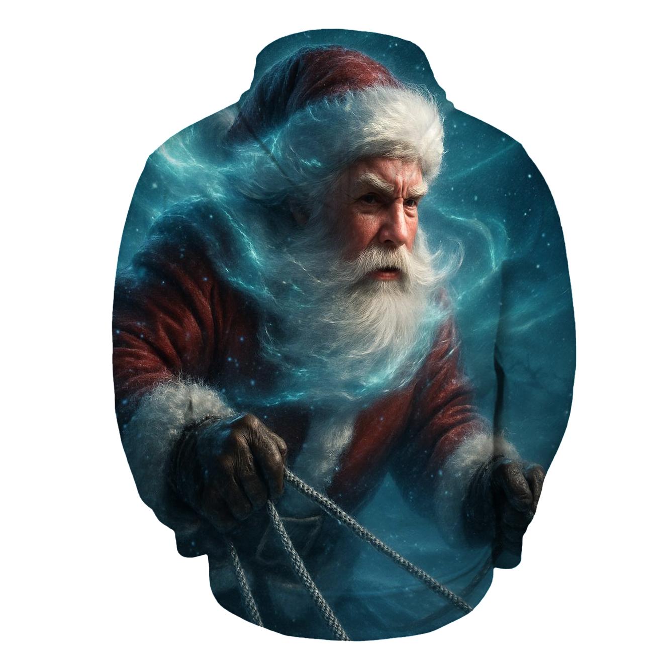 Aurora Sleigh Captain Santa hoodie styles