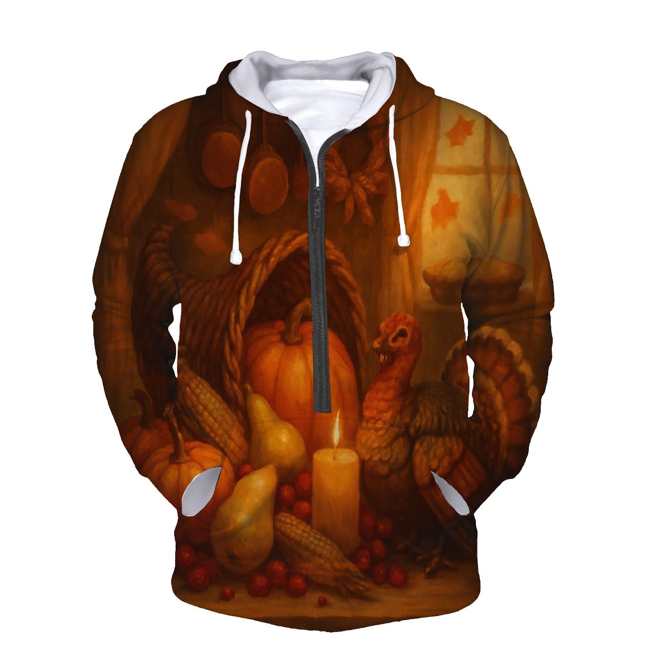 Candlelit Cornucopia Kitchen hoodies fashion