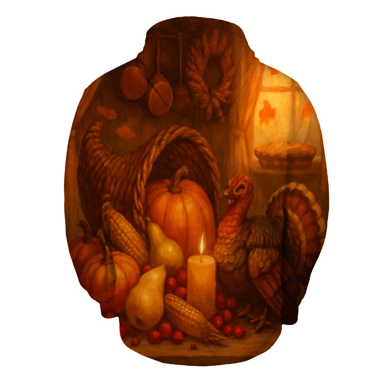 Candlelit Cornucopia Kitchen hoodies fashion